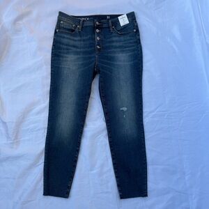 J. Crew Women’s 9” Toothpick Blue Skinny Jeans Size 31